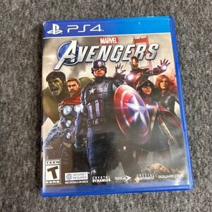 Marvel Avengers Sony PlayStation 4 PS4 Video Game Crystal Dynamics Square Enix